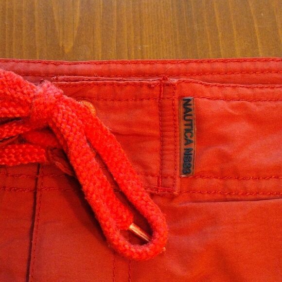 Vintage Nautica NS83 Swim shorts, Size 36, Red, White and Blue. - Picture 4 of 8